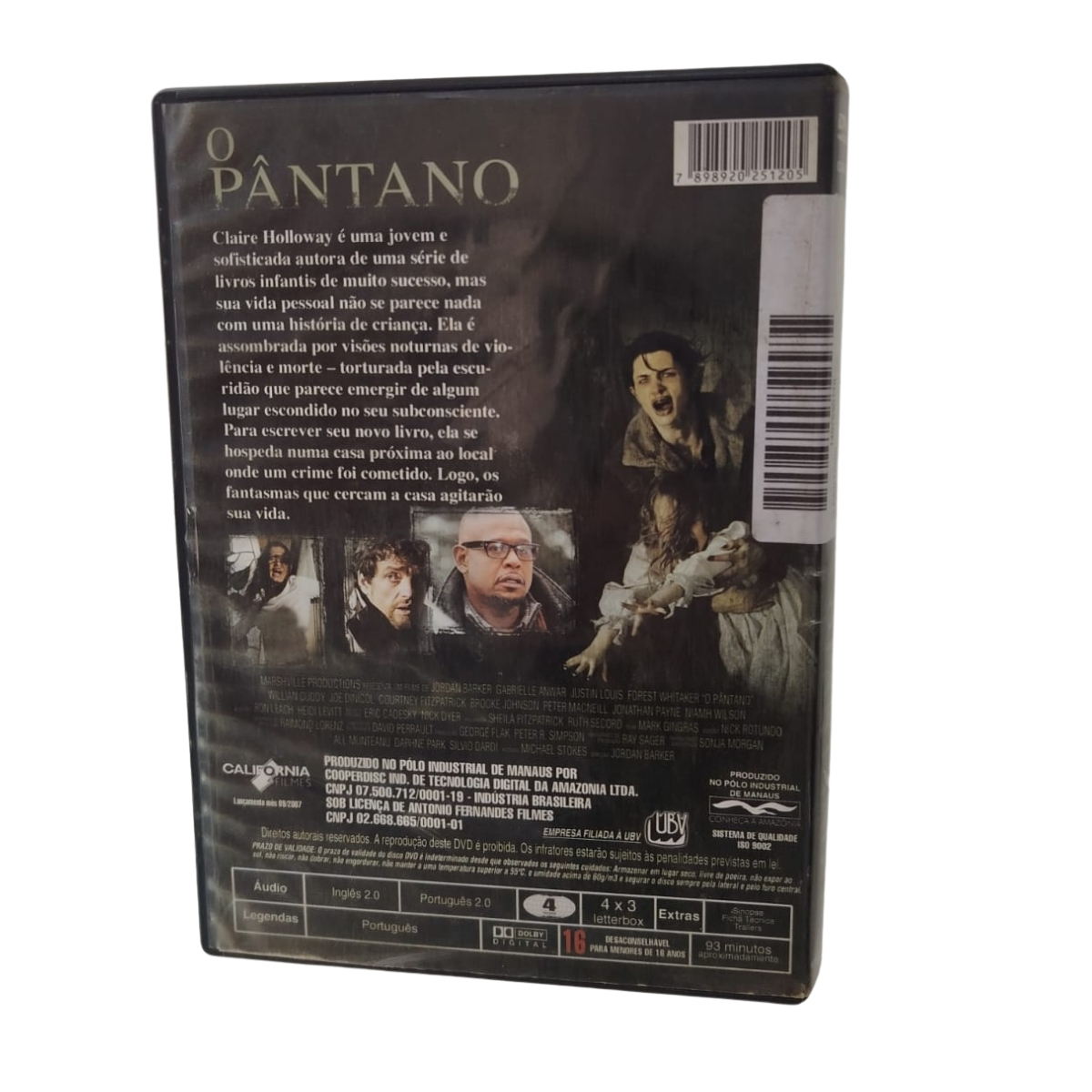 DVD - O Pântano (usado) - Imagem 2