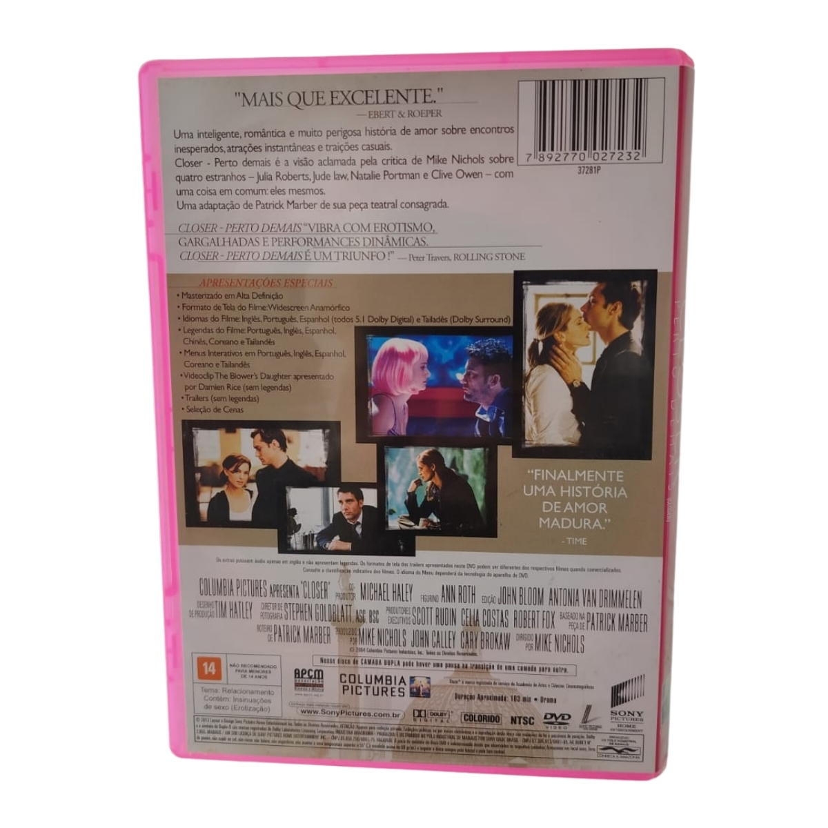 DVD - Closer (seminovo) - Imagem 2