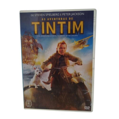 DVD - As Aventuras de Tintim (seminovo)