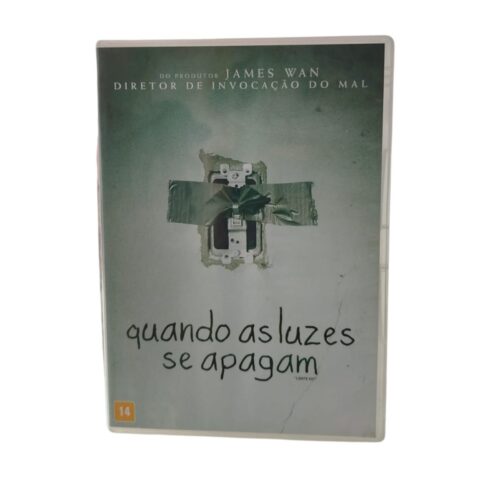 DVD - Quando as luzes se apagam (seminovo)