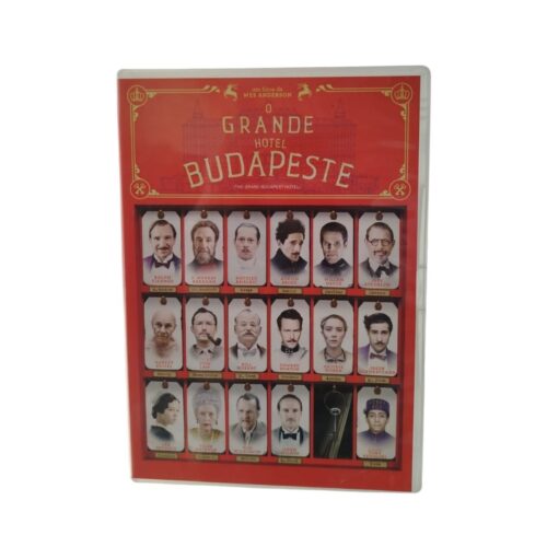 DVD - O Grande hotel Budapeste (seminovo)