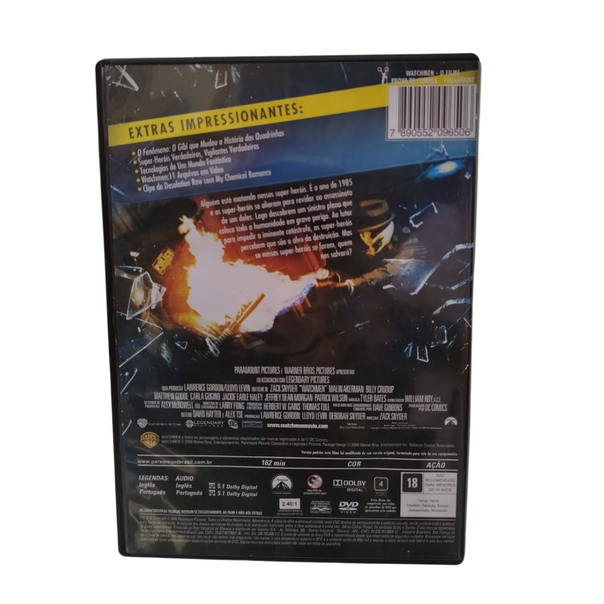 DVD DUPLO - Watchmen (usado) - Imagem 3