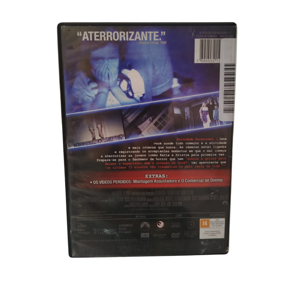 DVD - Atividade paranormal 3 (usado) - Imagem 4