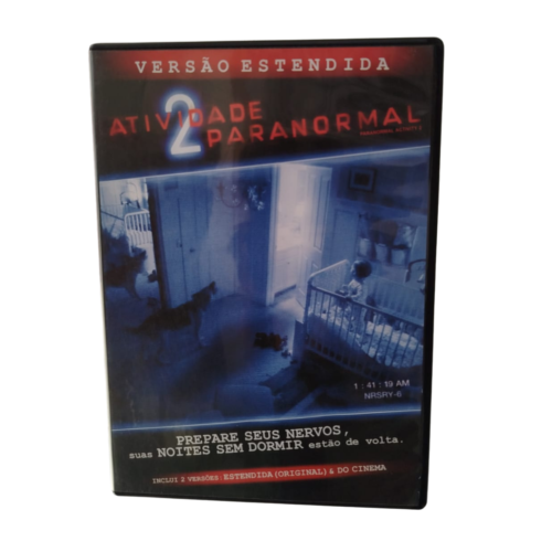 DVD - Atividade paranormal 2 (seminovo)